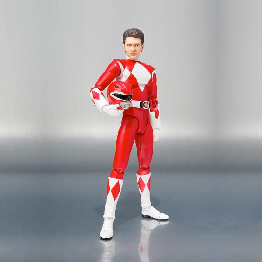 Figurine articulée Power Rangers Rouge S.H.Figuarts Bandai