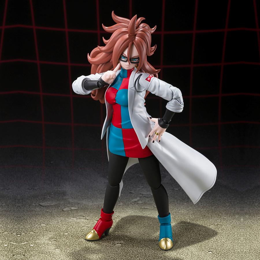 Dragon Ball Fighter Z Android 21 Lab Coat S.H.Figuarts Action Figure