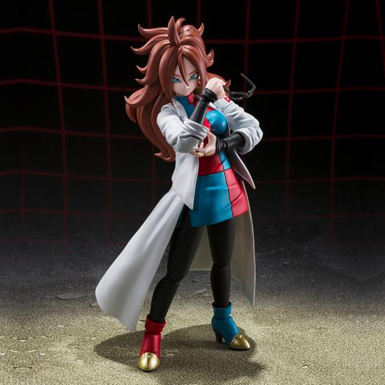 Dragon Ball Fighter Z Android 21 Lab Coat S.H.Figuarts Action Figure