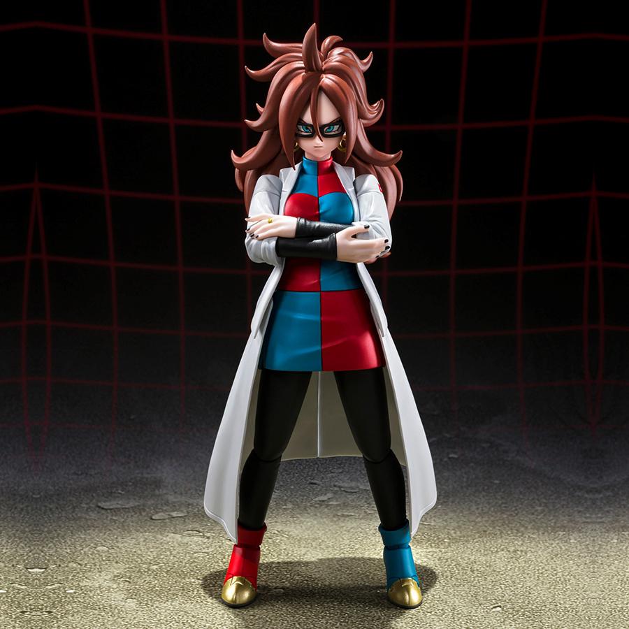 Dragon Ball Fighter Z Android 21 Lab Coat S.H.Figuarts Action Figure