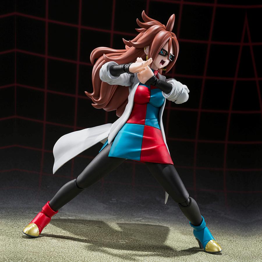 Dragon Ball Fighter Z Android 21 Lab Coat S.H.Figuarts Action Figure