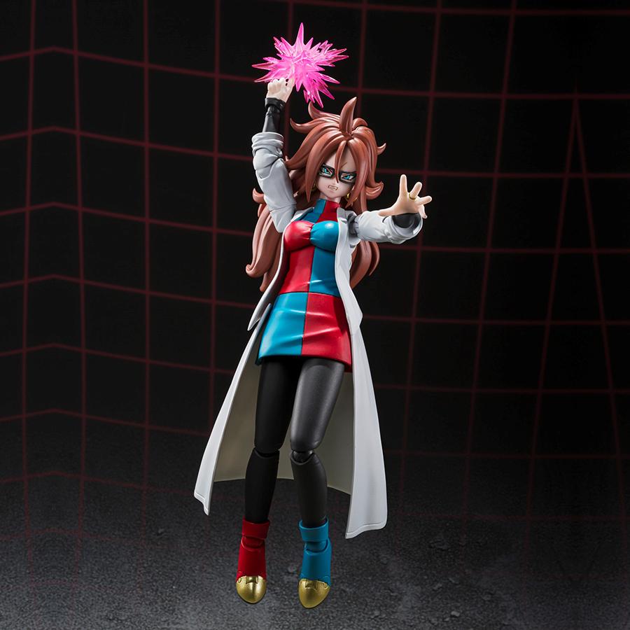 Dragon Ball Fighter Z Android 21 Lab Coat S.H.Figuarts Action Figure