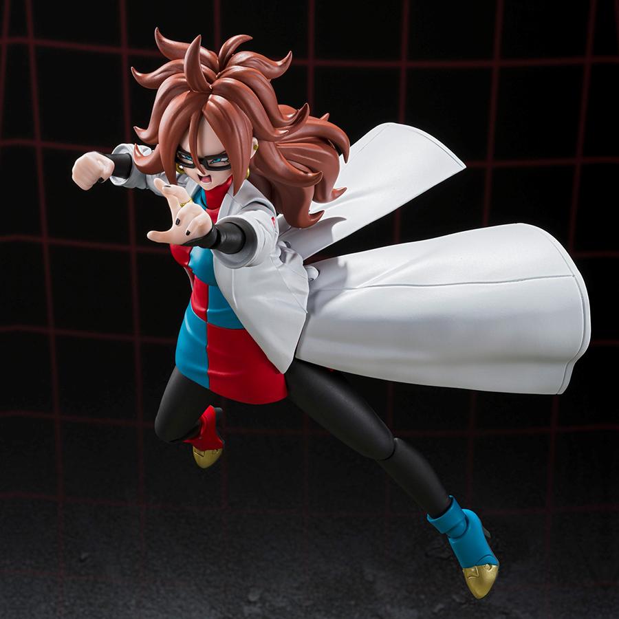 Dragon Ball Fighter Z Android 21 Lab Coat S.H.Figuarts Action Figure