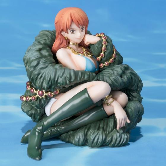 Reconditioned Figure - One Piece / Figuarts Zero Nami 20th Anniversary Diorama