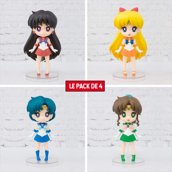 Pack de 4 Figuarts Mini Sailor Moon