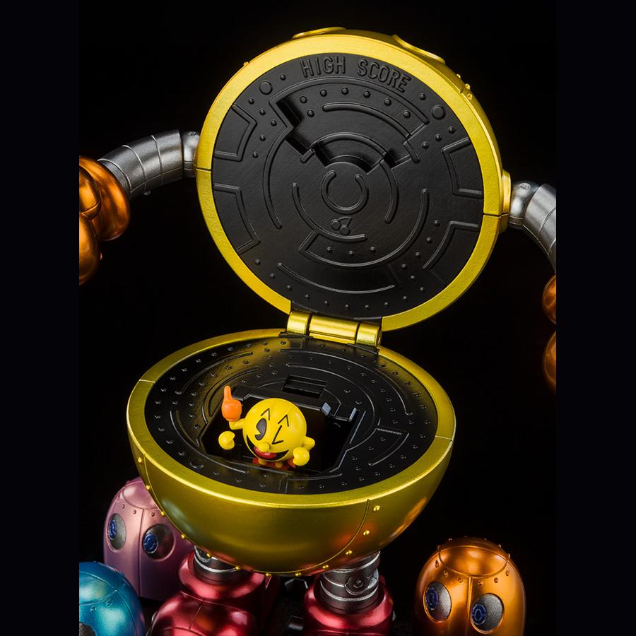 Figurine Robot Pac-Man Chogokin Bandai