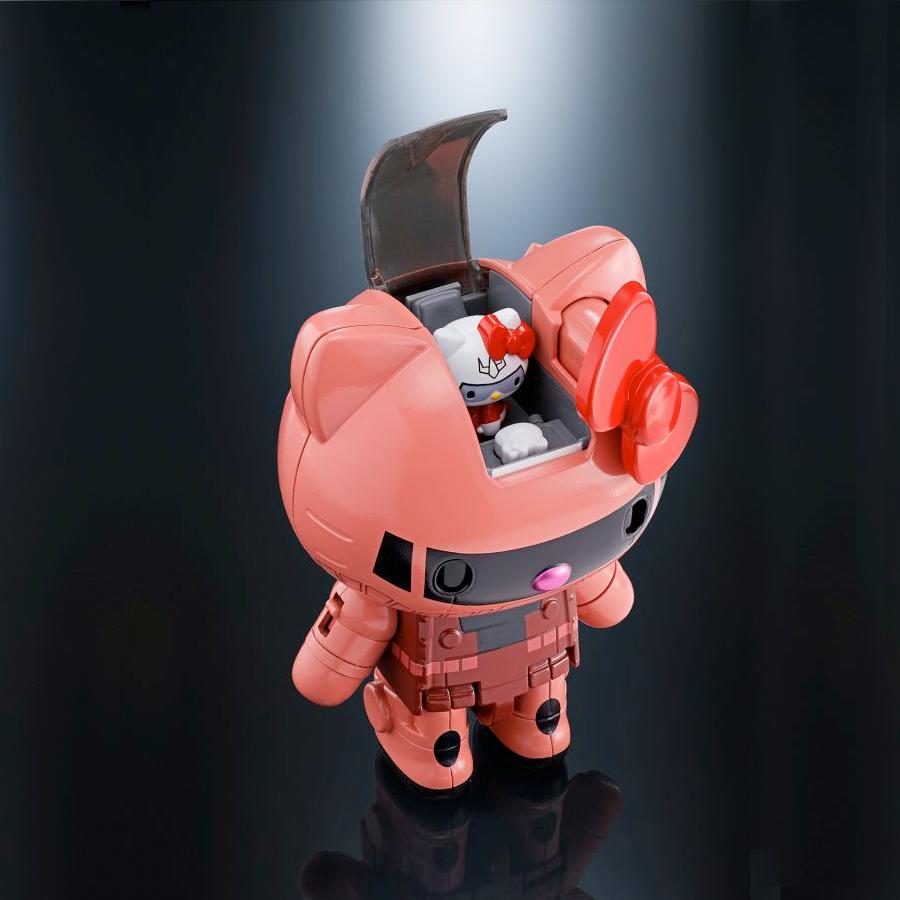 Hello Kitty Zaku II Char Chogokin Bandai Figure