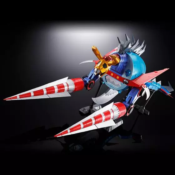 Figurine Divine Demon Dragon Gaiking GX-100X Gaiking & Daikumaryu Power Up Option Set Soul of Chogokin