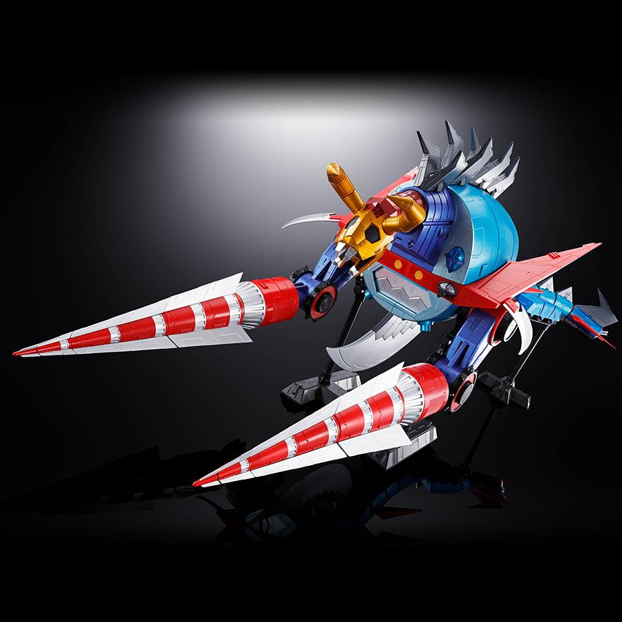 Divine Demon Dragon Gaiking GX-100X Gaiking & Daikumaryu Power Up Option Set Soul of Chogokin Figure