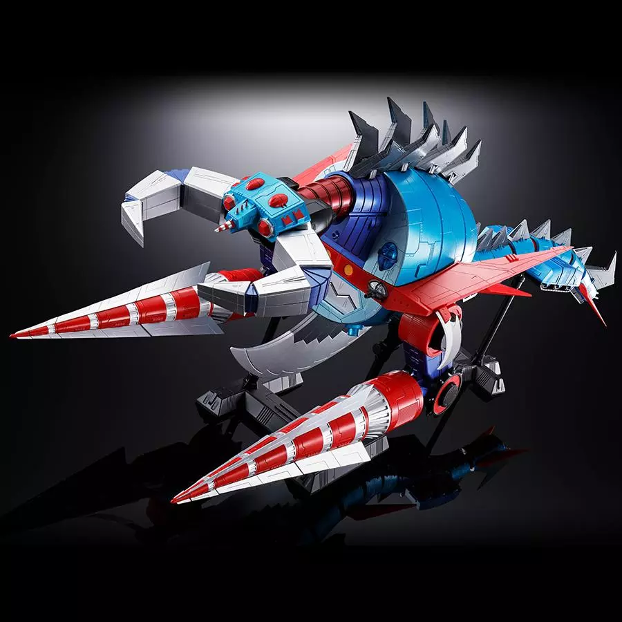 Divine Demon Dragon Gaiking GX-100X Gaiking & Daikumaryu Power Up Option Set Soul of Chogokin Figure