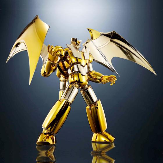 Figurine articulée métal Shin Mazinger Z Gold ver. Super Robot Chogokin Bandai Tamashii Nations
