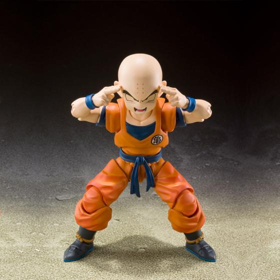 Figurine Dragon Ball Z Krillin -Earth's Strongest Man S.H.Figuarts