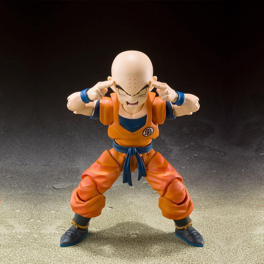 Dragon Ball Z Krillin -Earth's Strongest Man S.H.Figuarts Action Figure