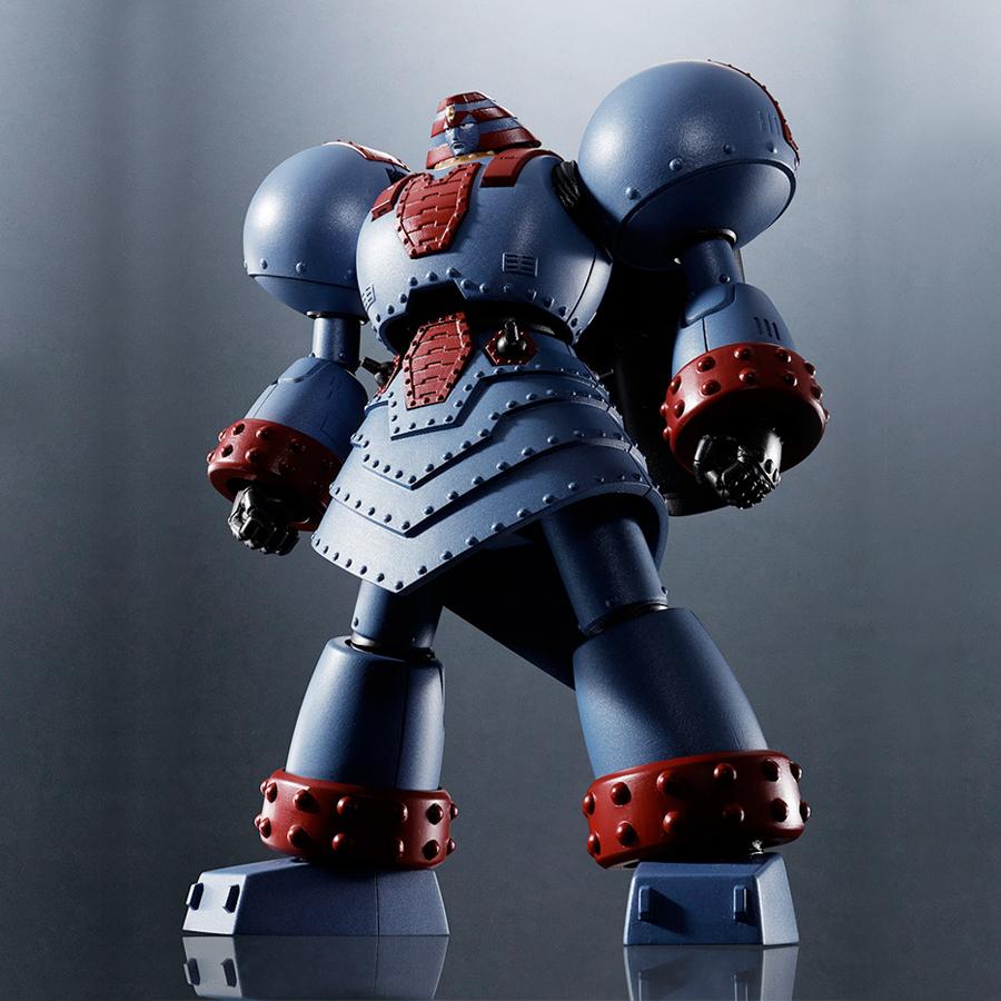 Robot métal articulé manga Koketsu Jeeg Giant Robo Animation Version Super Robot Chogokin Bandai Tamashii Nations