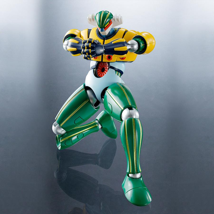 Articulated manga metal figurine Koketsu Jeeg Super Robot Chogokin Bandai Tamashii Nations