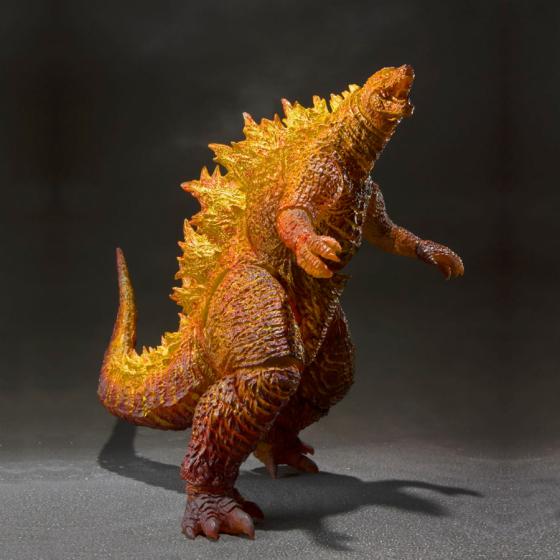 Figurine PVC articulée Godzilla 2019 Godzilla King of the Monsters Burning S.H.MonsterArts Tamashii Nations Bandai