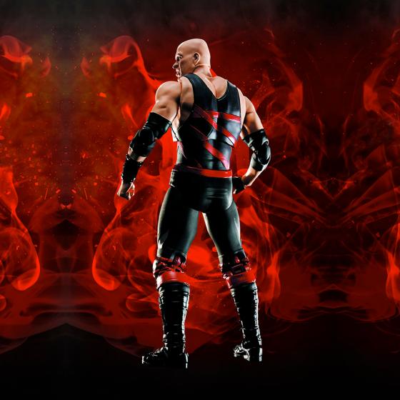 Figurine catcheur WWE Kane Bandai s.h.figuarts Tamashii Nations