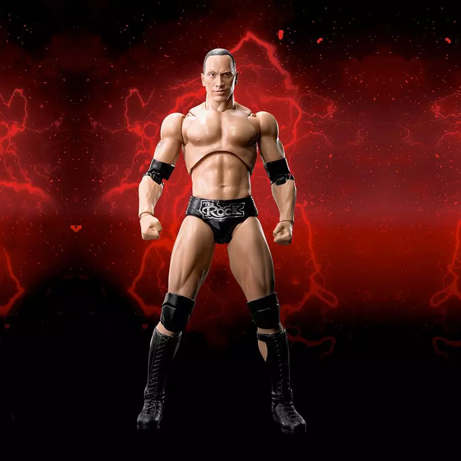 Figurine articulée WWE The Rock Bandai S.H.Figuarts