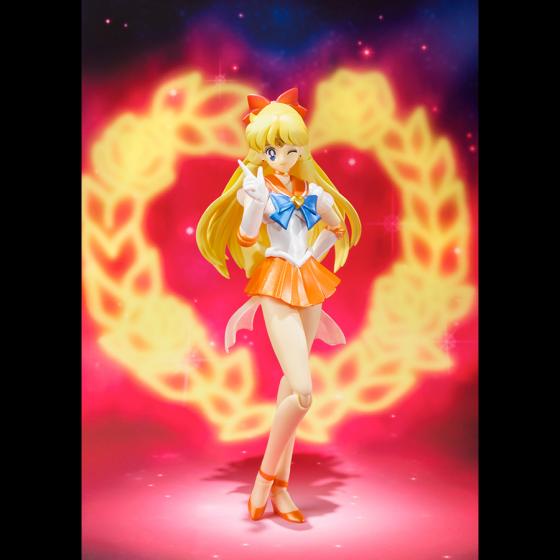 Figurine articulée Sailor Moon Super Sailor Venus S.H.Figuarts Tamashii Nations Bandai