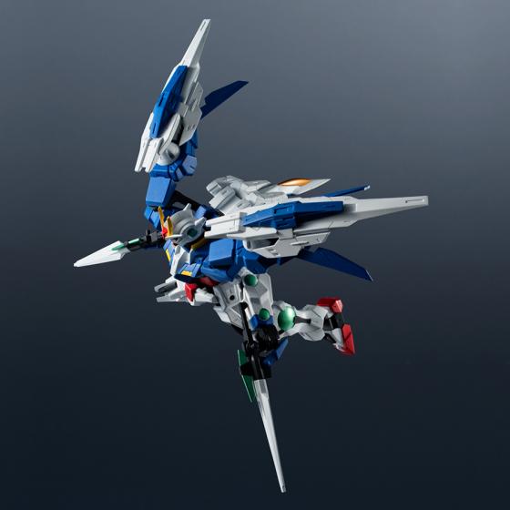 PVC Action Figure Gundam GN-0000+GNR-010 00 RAISER Bandai Gundam Universe Tamashii Nations