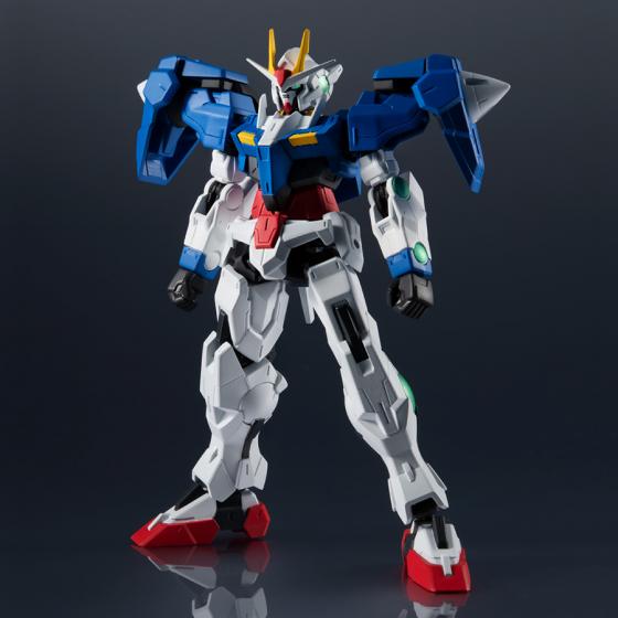 PVC Action Figure Gundam GN-0000+GNR-010 00 RAISER Bandai Gundam Universe Tamashii Nations