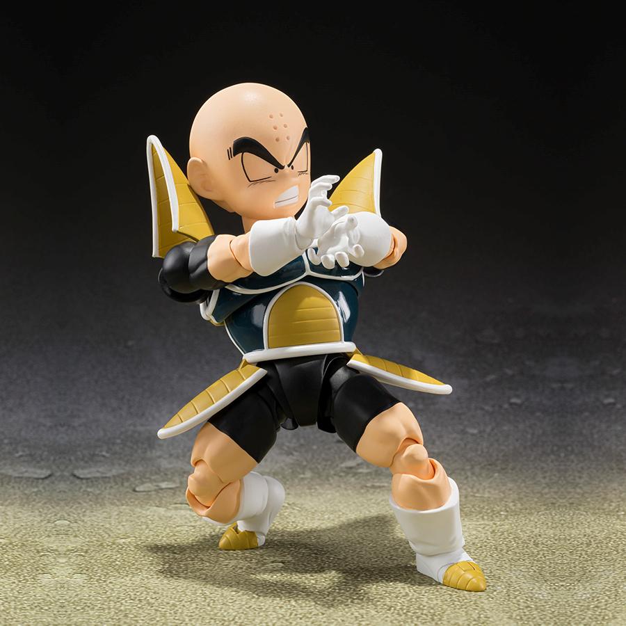 Figurine Dragon Ball Z Krillin Battle Clothes S.H.Figuarts Tamashii Nations