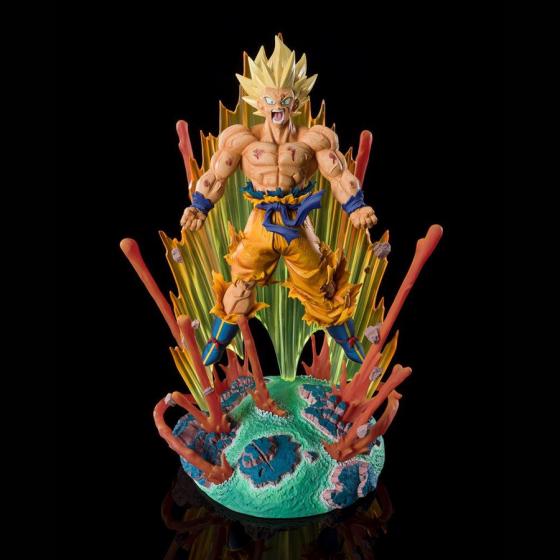 Figurine Dragon Ball Z Super Saiyan Son Goku Figuarts Zero Extra Battle Bandai