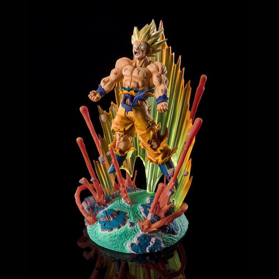 Figurine Dragon Ball Z Super Saiyan Son Goku Figuarts Zero Extra Battle Bandai