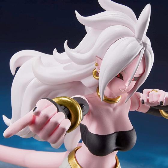 Action Figure Dragon Ball Fighterz Android 21 Bandai S.H.Figuarts Tamashii Nations