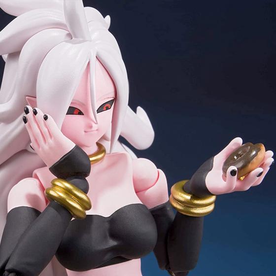 Action Figure Dragon Ball Fighterz Android 21 Bandai S.H.Figuarts Tamashii Nations