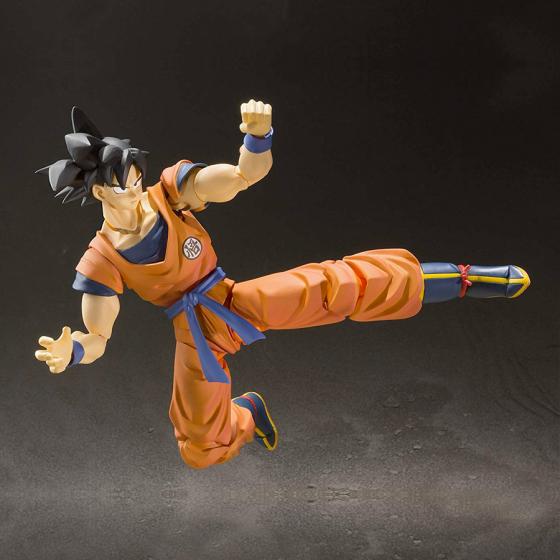 DBZ Son Goku -A Saiyan Raised on Earth- S.H.Figuarts Action Figure