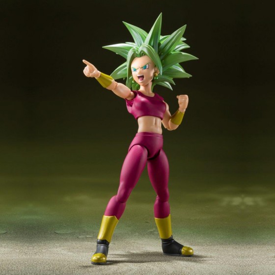 Figurine PVC articulée manga Dragon Ball Super Super Saiyan Kefla S.H.Figuarts Bandai Tamashii Nations