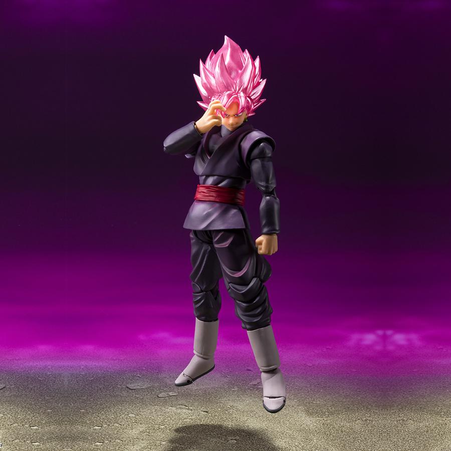 Figurine Goku Black Super Saiyan Rosé S.H.Figuarts Bandai
