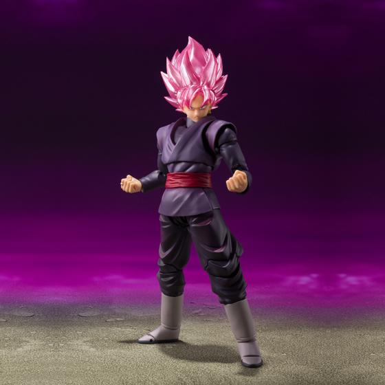 Figurine Goku Black Super Saiyan Rosé S.H.Figuarts Bandai