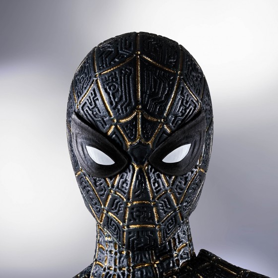 Marvel Spider-Man Black & Gold Suit No Way Home Special Set S.H.Figuarts Bandai Tamashii Nations Action Figure