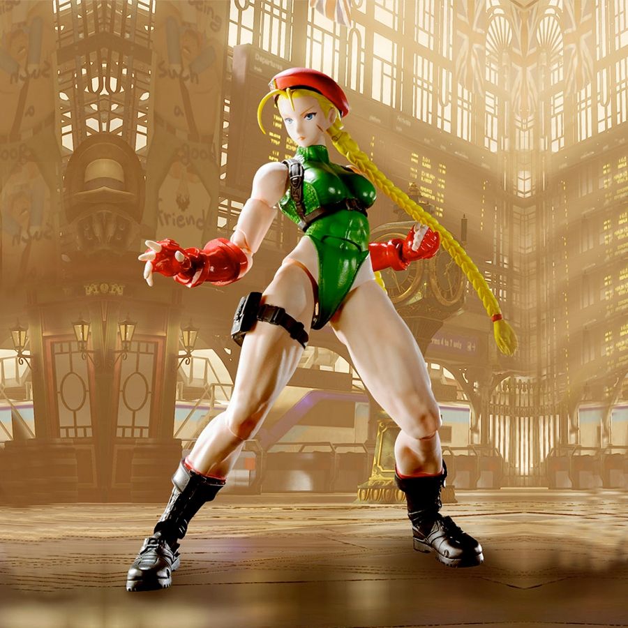 Figurine Street Fighter 5 - Cammy - S.H.Figuarts Tamashii