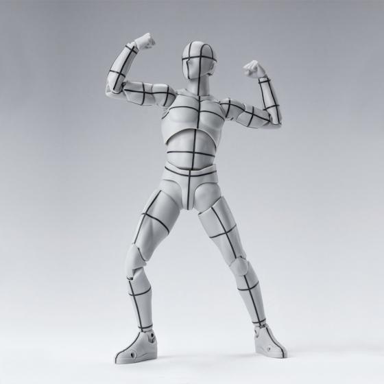 Tamashii Nations Body Kun Action Figure with lines