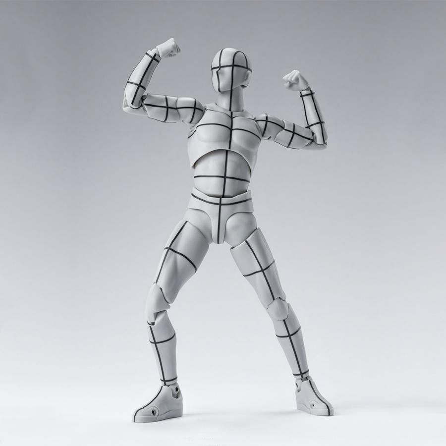 Figurine Body Kun Wireframe Gray S.H.Figuarts