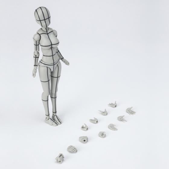Body Chan -Kentari Yabuki- Wire Frame Grey Color Ver. S.H.Figuarts Figure