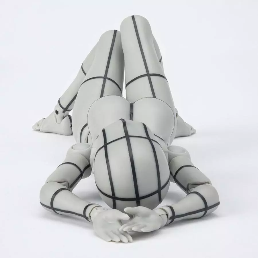Figurine Body Chan -Kentari Yabuki- Wire Frame Grey Color Ver. S.H.Figuarts