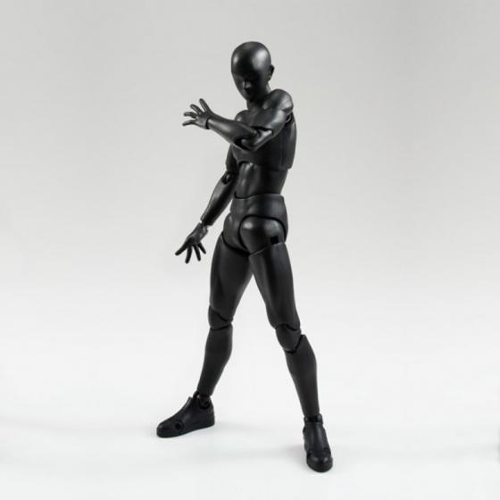 Drawing Figure Body Kun / S.H.Figuarts (Solid Black Version) by Bandai TamashiiNations