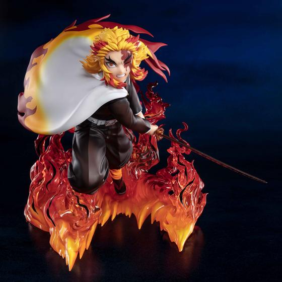 Figurine Demon Slayer Kyojuro Rengoku Flame Hashira Figuarts Zero Tamashii Nations Bandai Spirits