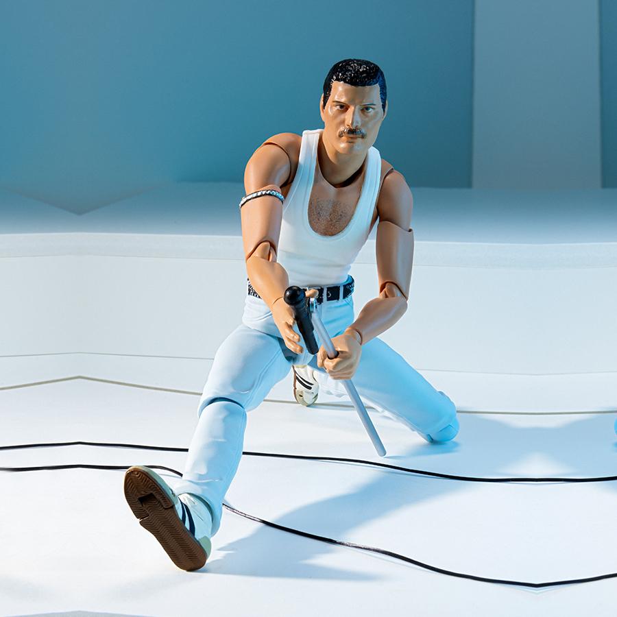 Figurine Freddie Mercury Queen Live Aid S.H.Figuarts