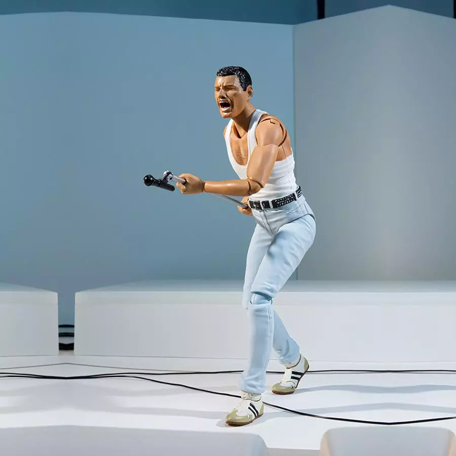 Action Figure Freddie Mercury Queen Live Aid S.H.Figuarts