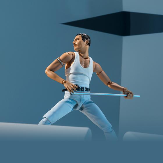 Figurine Freddie Mercury Queen Live Aid S.H.Figuarts