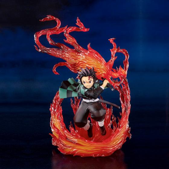 Figurine Demon Slayer Tanjiro Hinokami Kagura Figuarts Zero Bandai