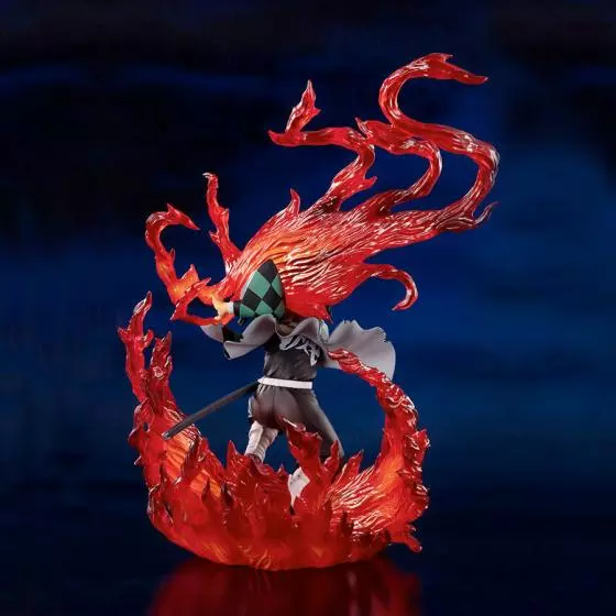 Figurine Demon Slayer Tanjiro Hinokami Kagura Figuarts Zero Bandai