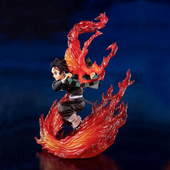 Demon Slayer Tanjiro Hinokami Kagura Figuarts Zero Bandai Figur