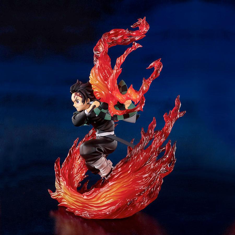 Figurine Demon Slayer Tanjiro Hinokami Kagura Figuarts Zero Bandai