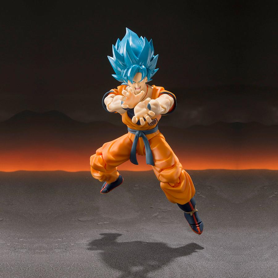 Figurine Dragon Ball Super Broly SSGSS Son Goku S.H.Figuarts